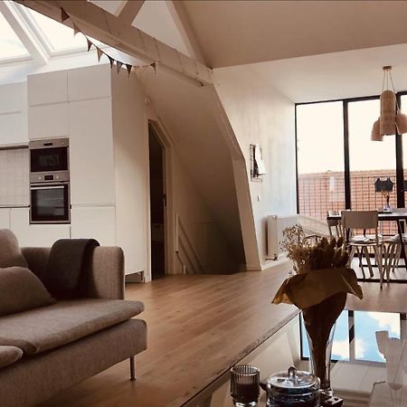 Lichtrijke Loft Bij Restaurant Den Olifant Lejlighed Ieper Eksteriør billede