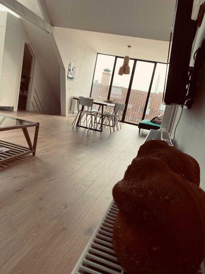 Lichtrijke Loft Bij Restaurant Den Olifant Lejlighed Ieper Eksteriør billede