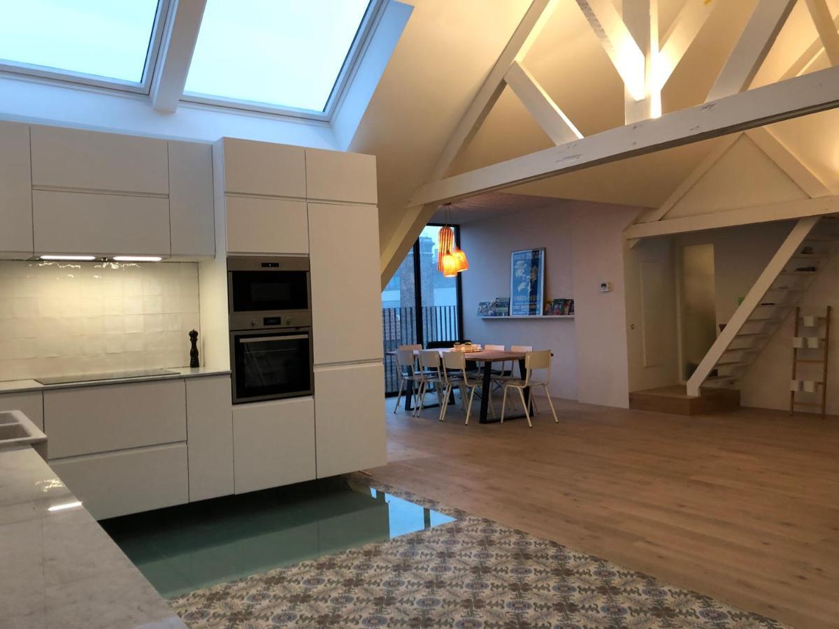 Lichtrijke Loft Bij Restaurant Den Olifant Lejlighed Ieper Eksteriør billede