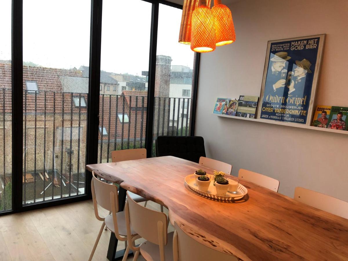 Lichtrijke Loft Bij Restaurant Den Olifant Lejlighed Ieper Eksteriør billede