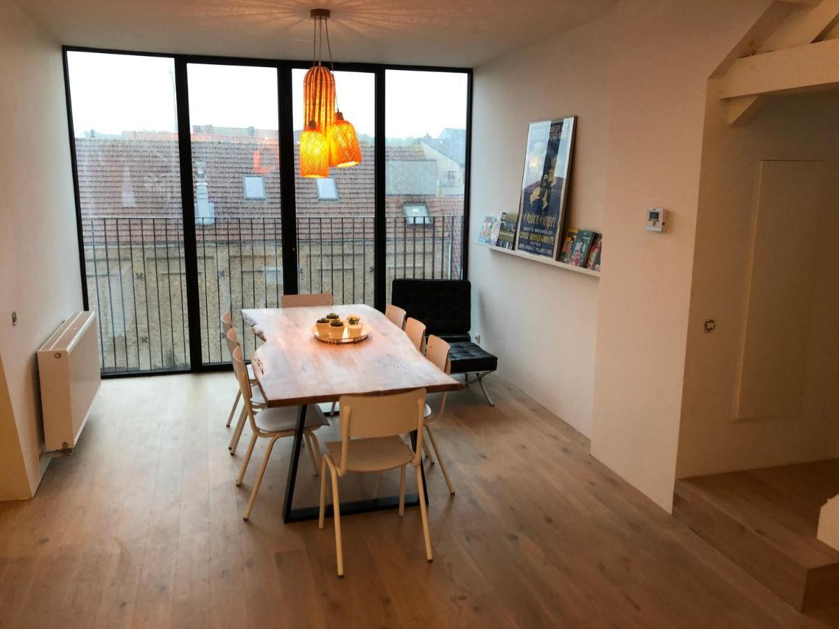 Lichtrijke Loft Bij Restaurant Den Olifant Lejlighed Ieper Eksteriør billede